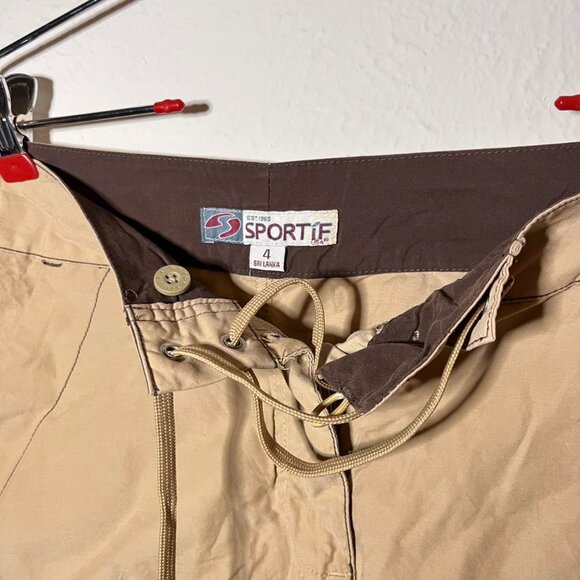 Vintage Sportif cargo style skirt light light fabric size 4 Way to small for th - Picture 4 of 4